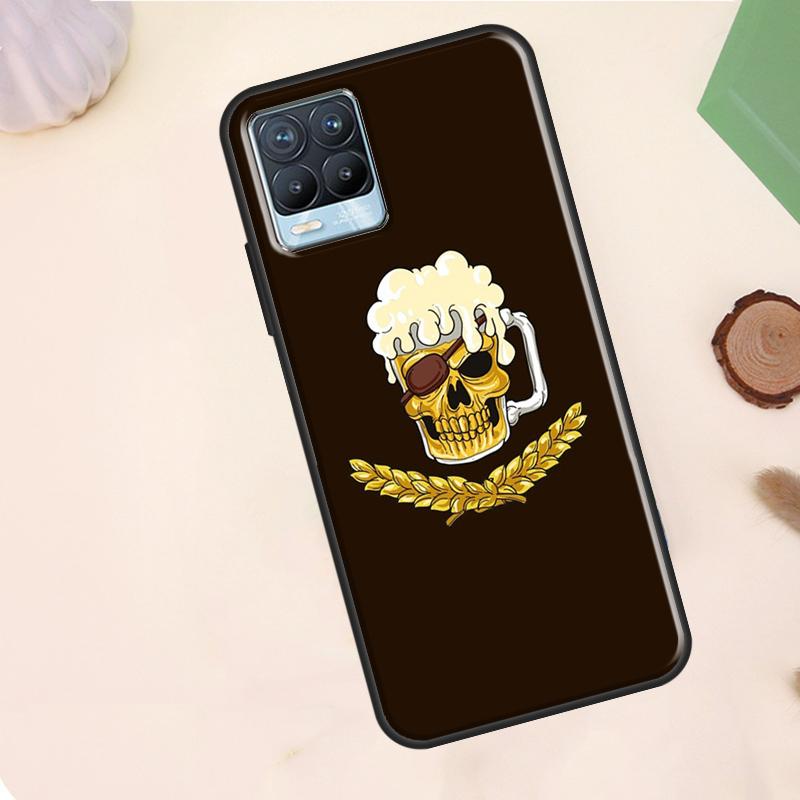 

Beer Mug Beer Bubbles Case For Realme C55 C53 C33 C63 C61 C51 C65 C67 C71 C75 11 12 13 14 15 Pro Plus GT6 GT7 Pro Realme C33