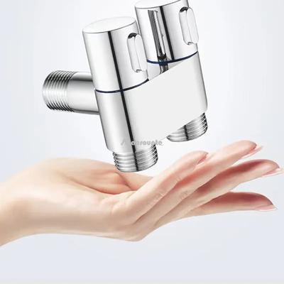 Alloy/Brass Filling Angle Valve Wall Mount Out Water Cleaning Toilet  Accessories Sprayer for Bathroom Accessories Water Stop