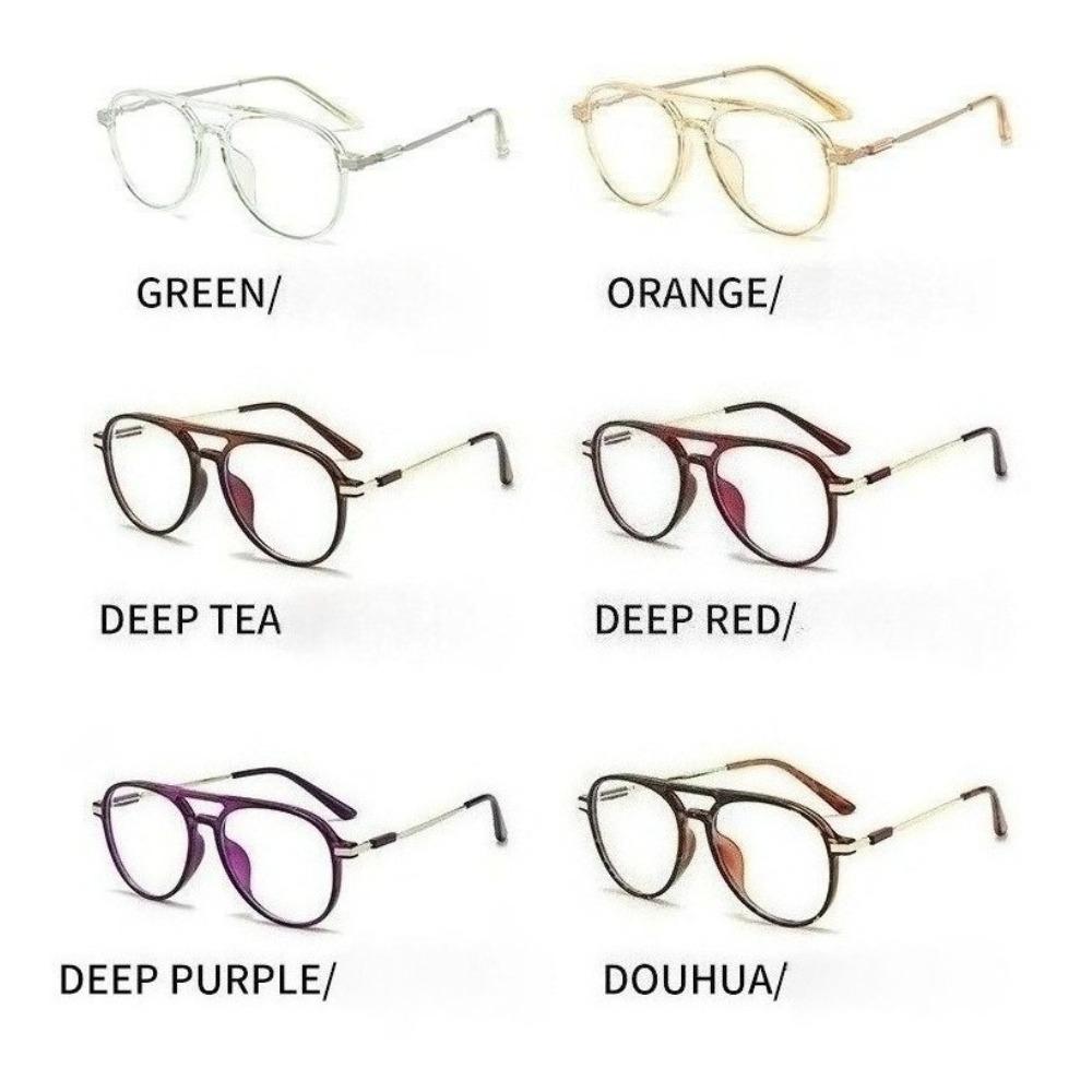 Anti Blue Light Toad Frame Photochromic Myopia Glasses Fashion Trend Near Sight Eyeglasses Lady and Gentleman 0 To -4.0