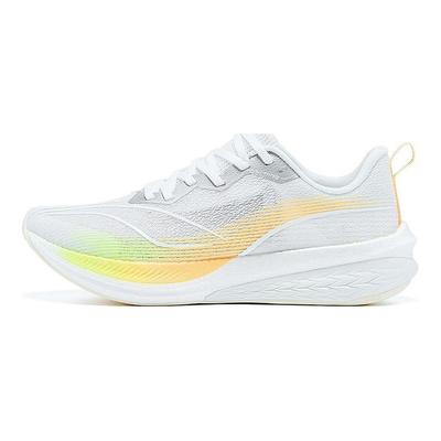 Li Ning Red Rabbit 6 Pro Comfortable TPU Shock Absorption Non-Slip Wear-Resistant Low-Top Running Shoes Women Sneaker White ARMT014-1