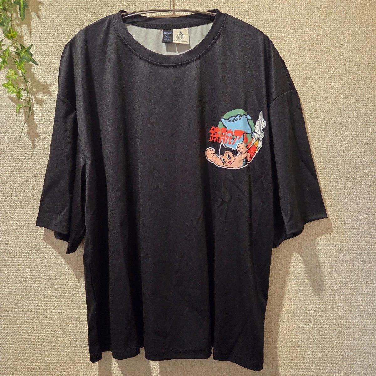 Astro Boy Mighty Atom Graphic T-Shirt XL Black Osamu Tezuka Anime L