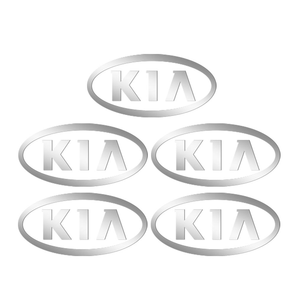 2026 Hot Car Sticker 2/5/10pcs 3D Metal Car Interior Dekoration Stickers Badges Auto Styling For KIA Rio Ceed Sportage Cerato So