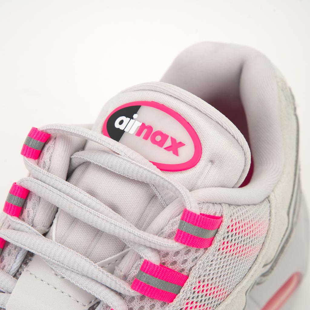 Nike  Air Max 95 OG Vast Grey Hyper Pink Women Sneakers Cream Pure-Platinum Platinum-Tint IB6396-002