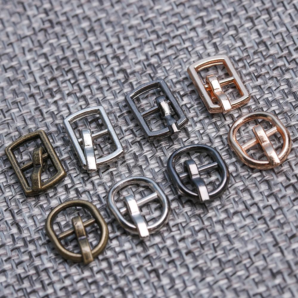 4 colors Mini Ultra-small Diy Dolls Buckles Doll Bags Accessories Belt Buttons Tri-glide Buckle