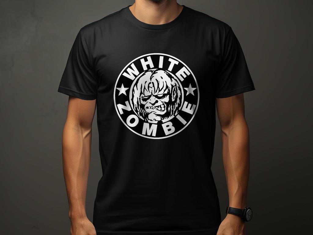 White Zombie Vintage Horror Rock T-Shirt, 90s Heavy Metal Graphic Tee, Grunge Streetwear Shirt, Edgy Punk Rock Gift