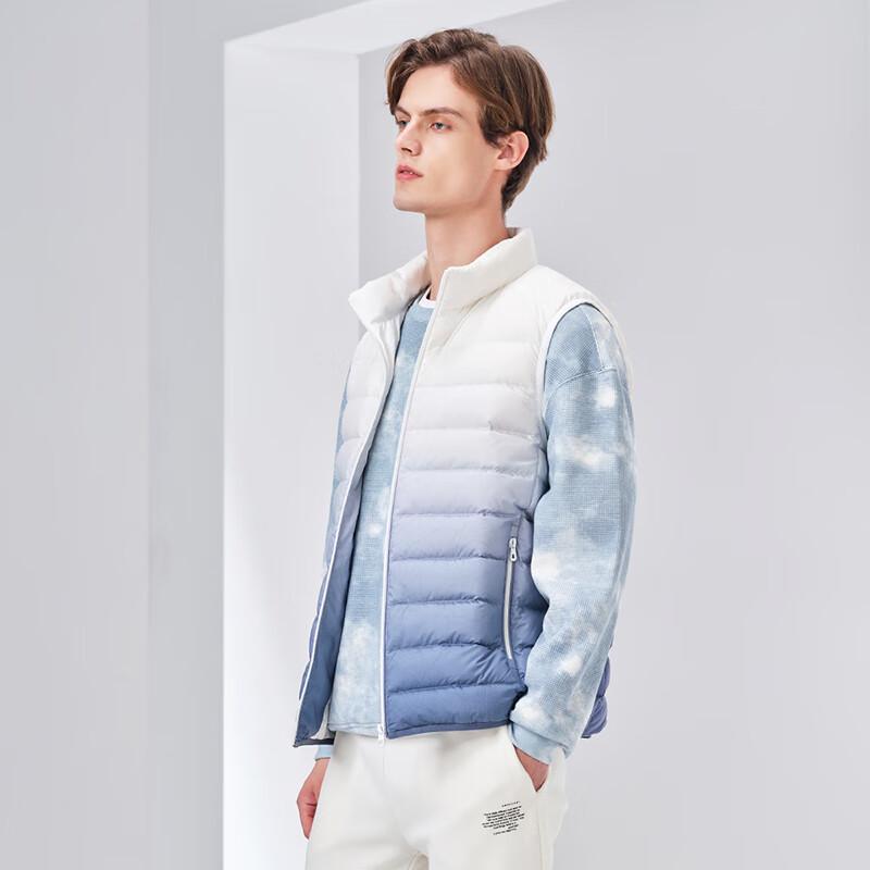 Tanboer Men's Stand Collar Down Vest TA330001