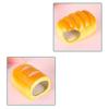 Pet Supplies Ceramic Hamster Nest Cooling Cute Pet Small House Creative Bread Shaped Hamster Bed Golden Bear