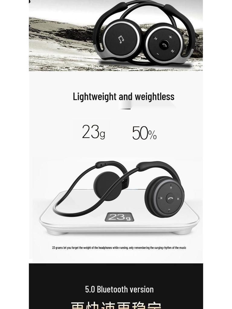 Wireless Foldable Sports Bluetooth Headphones with Free Shipping – Supports Calls, Music, English & Chinese