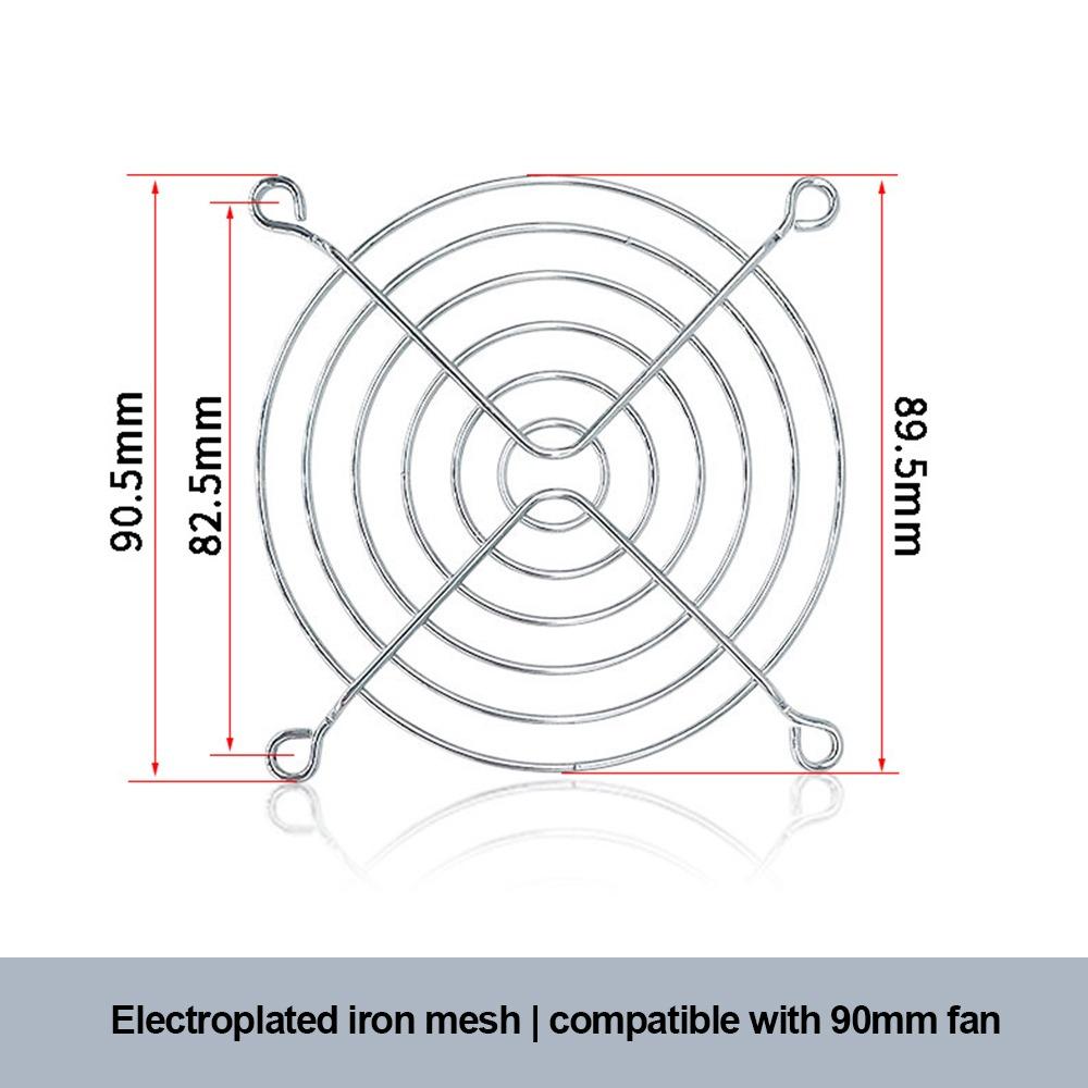 1Pcs Durable Metal Cooling Fan Grill Protective 40-220mm Fans Grid Mesh Cover for Computer Fan