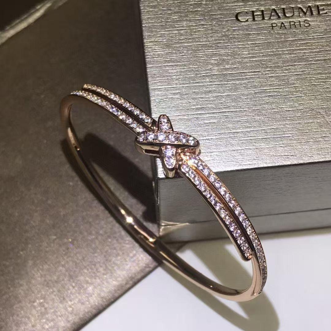 2026 Bracelet Cross Bracelet 18k Gold Full Diamond X Letter Bracelet Fashion Jewelry 18CM