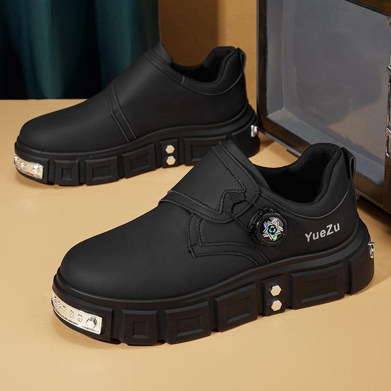 

Men Street Style Casual Boots Black Skateboard Shoes Hip Hop Punk Sneakers Khaki Sport Shoes Large Size EU: 39 чёрный