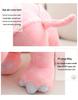 Children's Cartoon Rhinoceros Plush Hugging Pillow - Girls' Birthday Gift