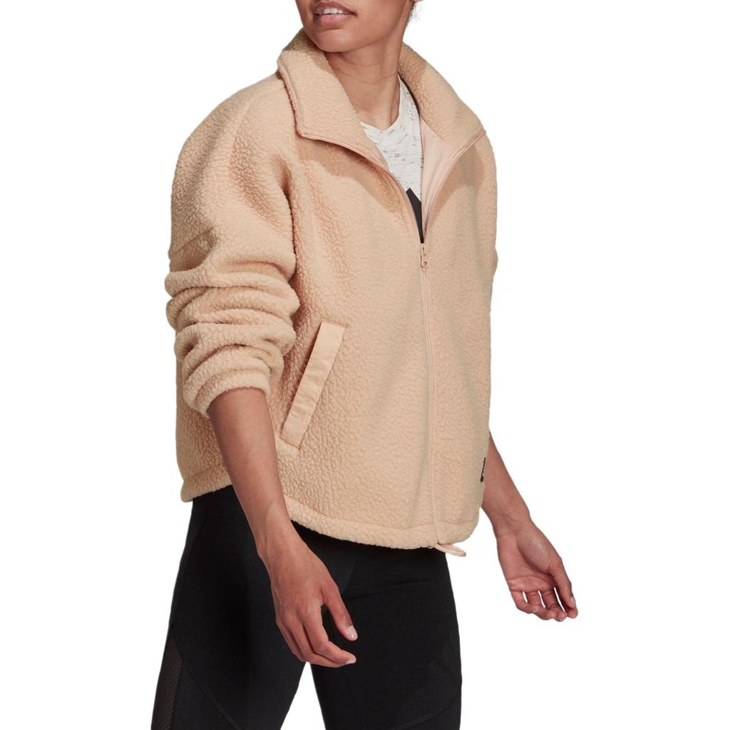 adidas Sportswear Sherpa Jacket Women's Apricot H24177