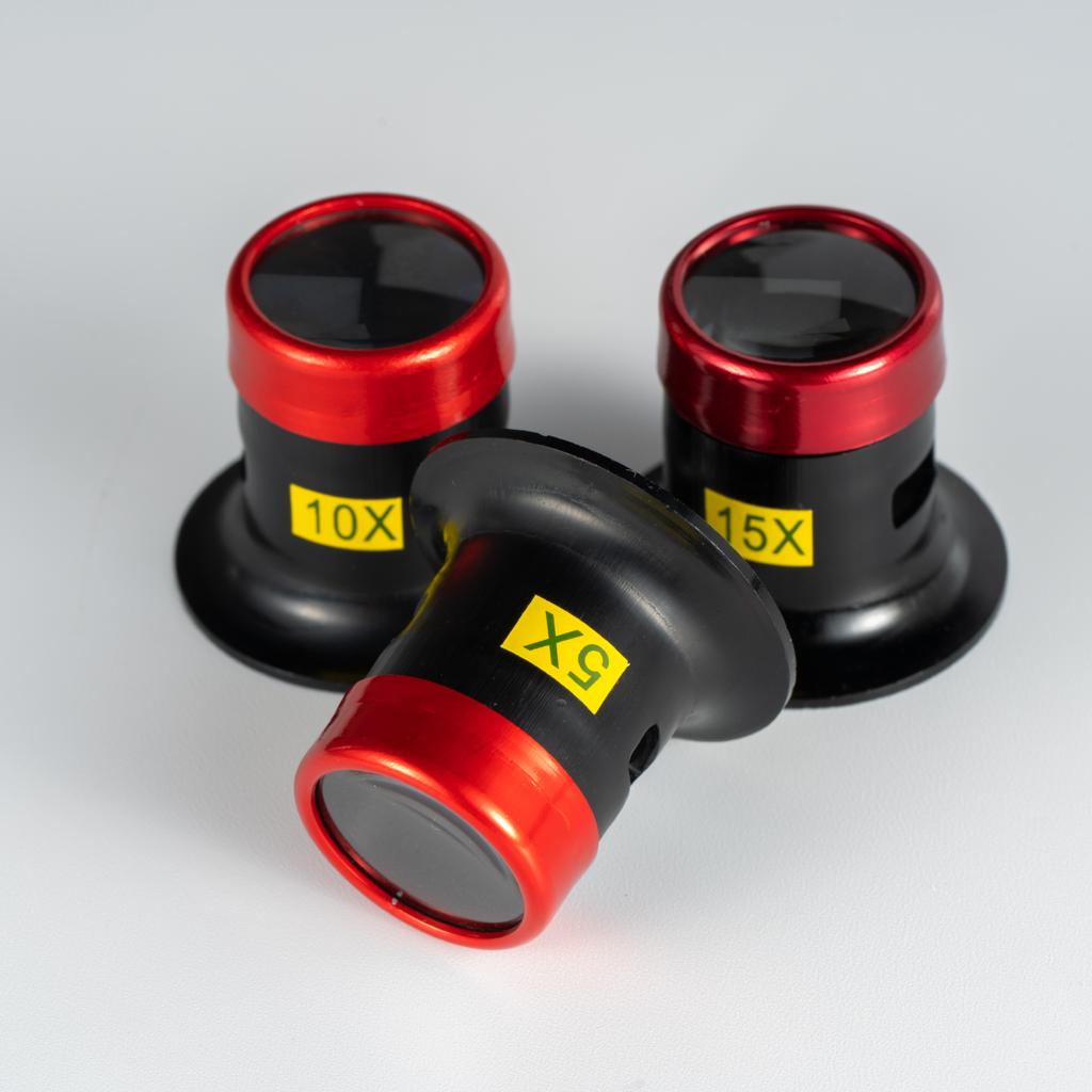 5X 10X 15X Repair Watch Magnifier Tool Portable Monocular Magnifying Glass Loupe Lens for Eye Magnifier Watchmaker Tools
