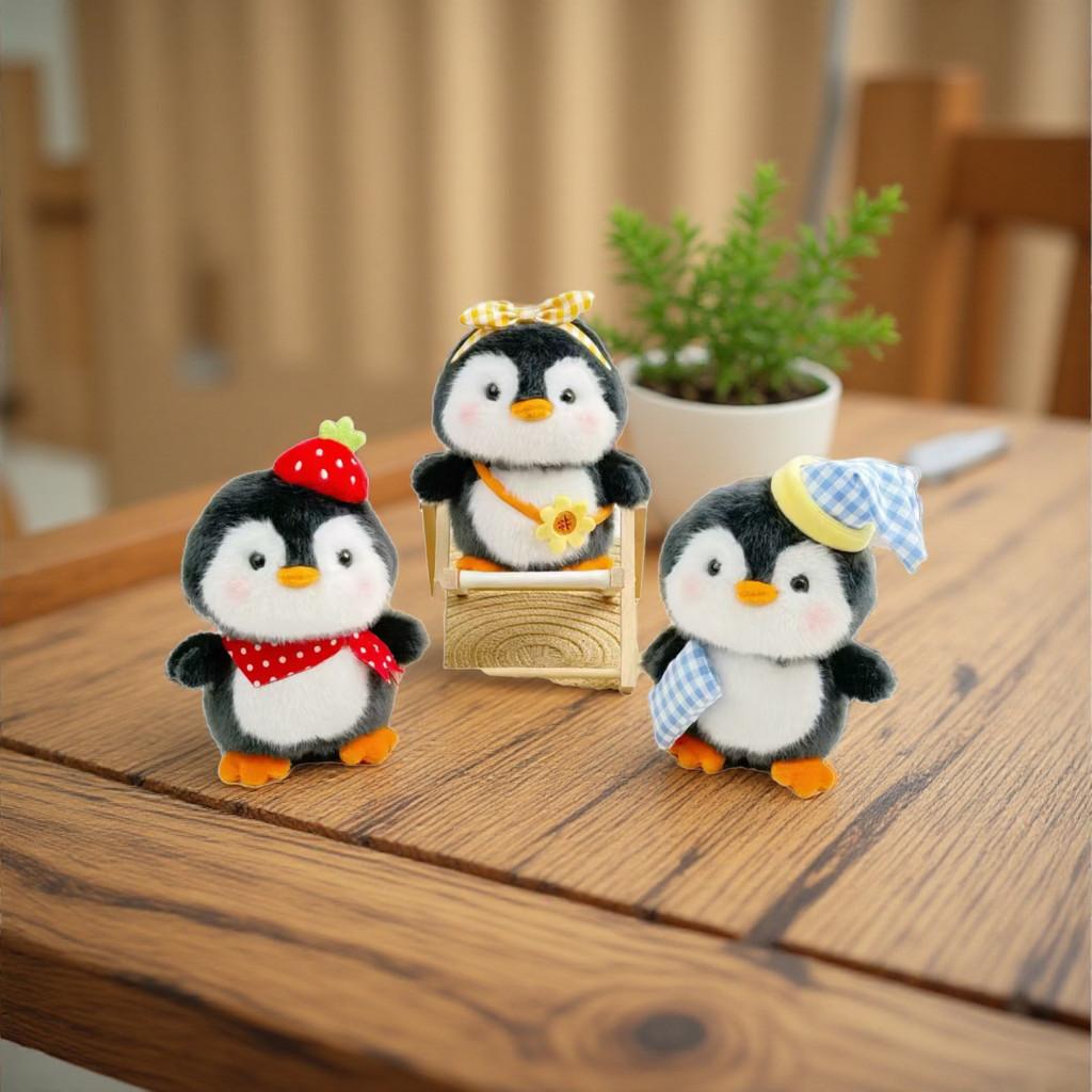 Penguin Plush Keychain With Soft Short Plush For Gifts And Bag Decor