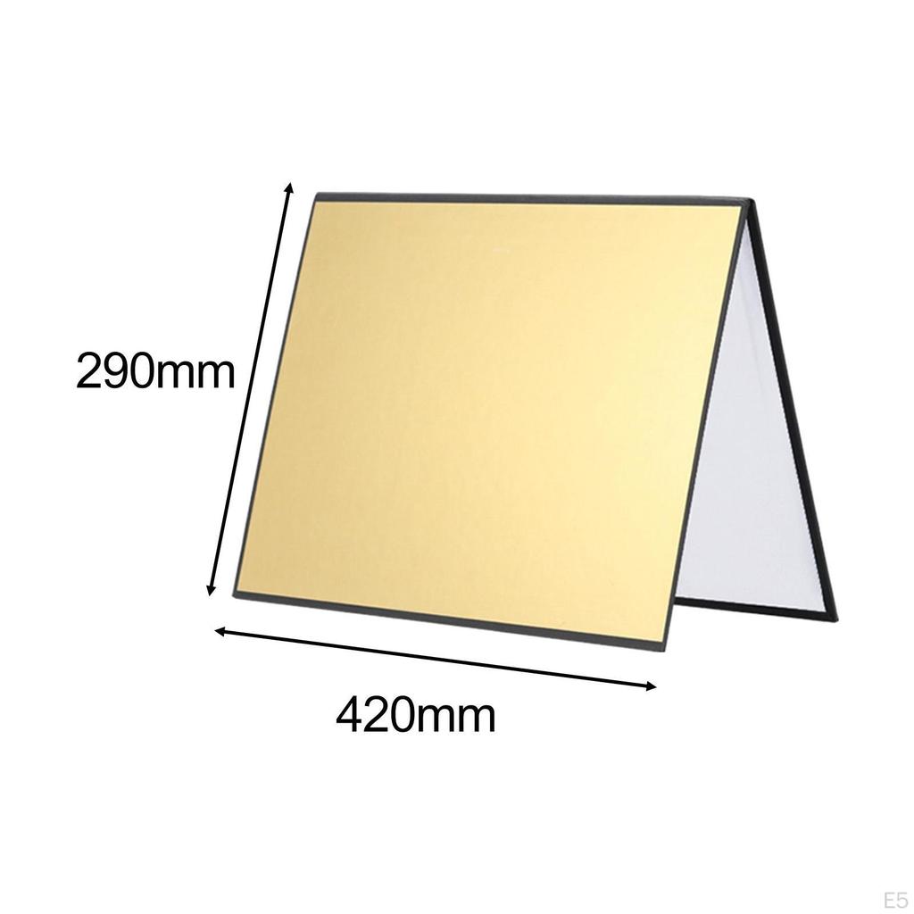 Light Reflector Folding Diffuser Board Portable Photography Cardboard for Photography, Still