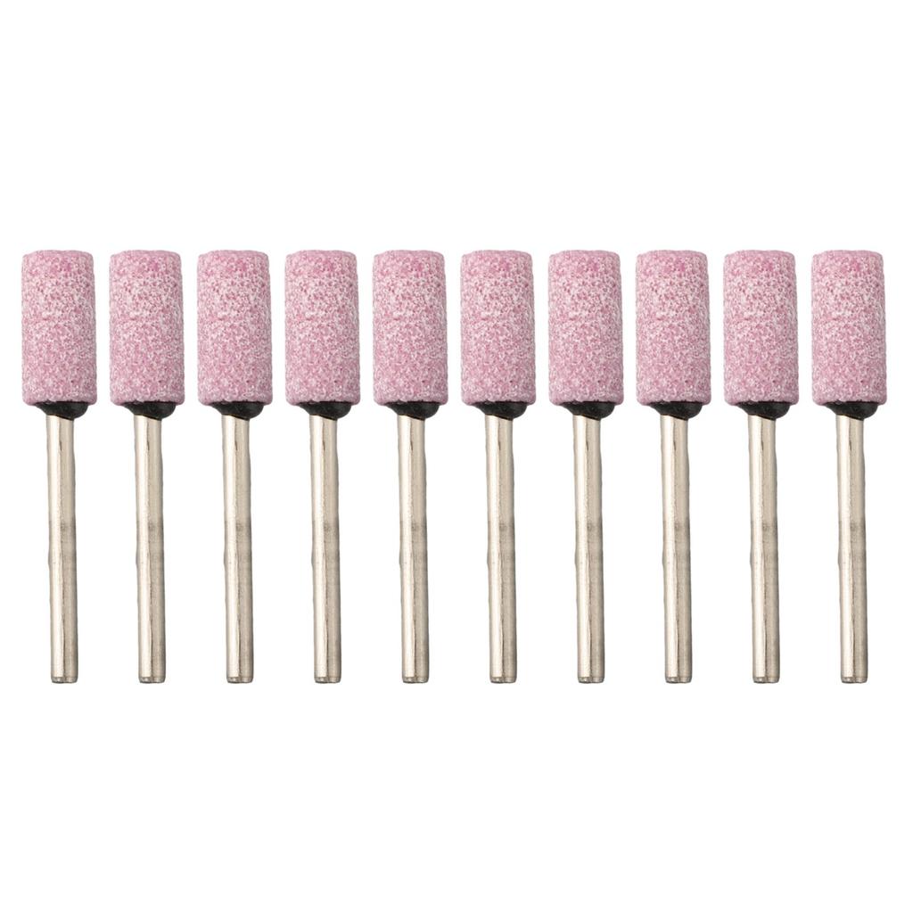 Abrasive Mounted Stone Flat Head Cylindrical Orange