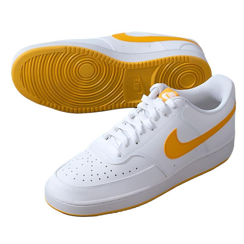 New Nike Court Vision Low Next Nature 'White University Gold' HF1744-100