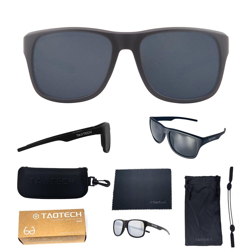 Polarized Sunglasses UV400 UV High Reflective Wellington Impact for Hiking [TaoTech] Protection, Light, Style, Anti-Drop, Resistant, Sports, Cycling,