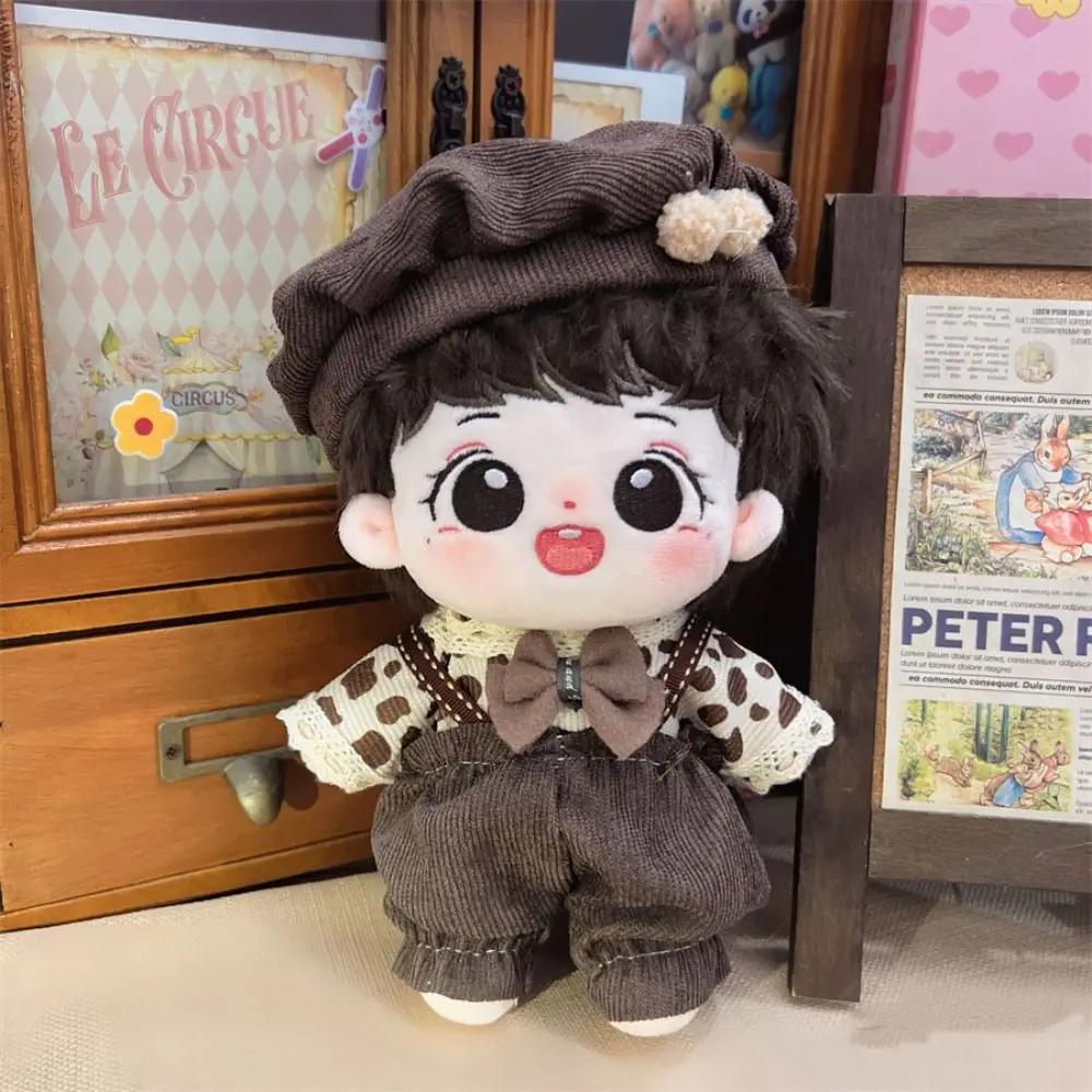 

Нові бавовняні наповнені ляльки 20 см, тіло DIY Idoll, вишивка або порожнє, гра в переодягання, ручні іграшки, гра в будиночок