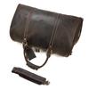 Vintage Luxury Travel Handbags Top Grade Travel Bag With Suit Compartment Garment Genuine Leather Suit Bags For Mane MaleTravel
