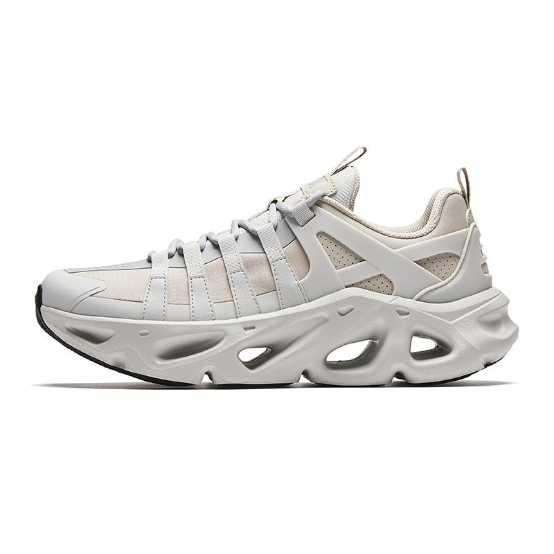 Anta Guangji Men Casual Shoes Plain Fog Grey 112618802-4 41