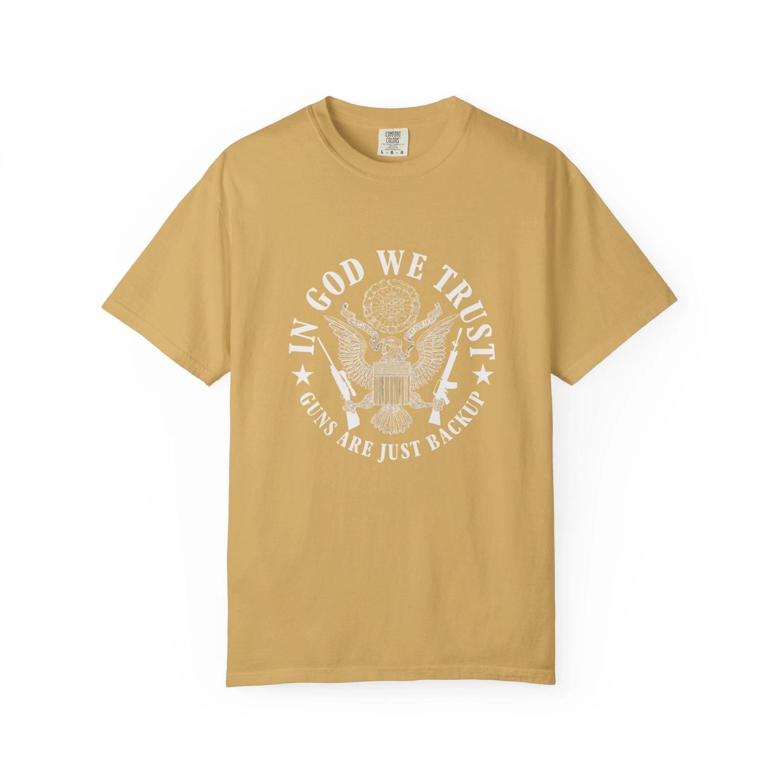 In GOD We Trust Graphic Tee, Casual Wear, Gift for Him/Her, Fashionable [...] S