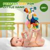 Jollybaby Musical Activity Pull String Hanging Toy for Baby Stroller Car Seat Crib Play Gym, Plush Stuffed Toucan Toy for Carseat with Music Teether