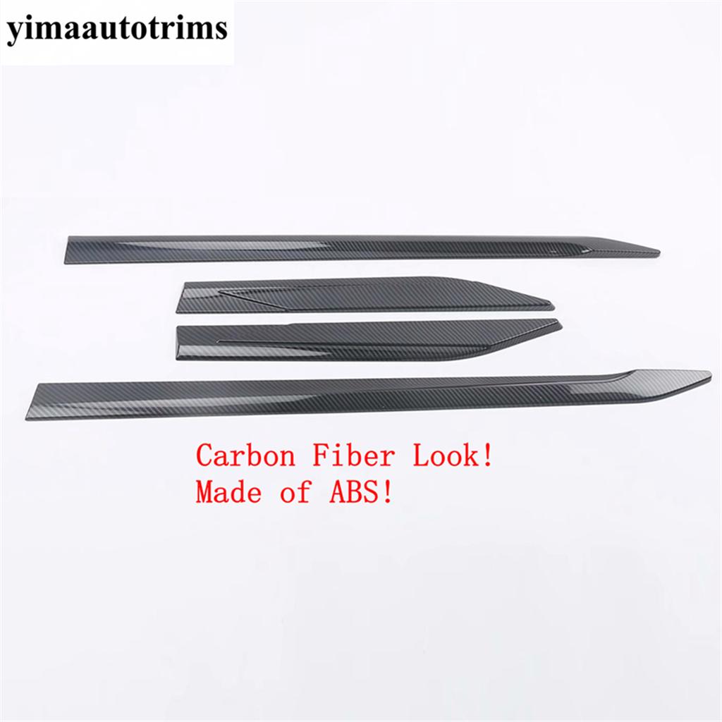ABS Side Door Body Molding Cover Trim Side Door Protective Trim Accessories Parts For TOYOTA RAV4 RAV 4 XA50 - 2024