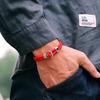 New Unique Mens Bracelet Rope Double Layer Milan Thread Navigation Anchor Braslet Pulsera Roja Hombre Boyfriend Gift Pulseras