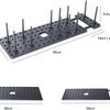 Retractable Dish Rack: Kitchen Sink Storage for Cutlery, Dishes, Bowls, and Plates