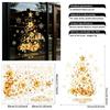 Snowflake Christmas Window Clings Removable Static Cling Stickers  Storefront Decoration