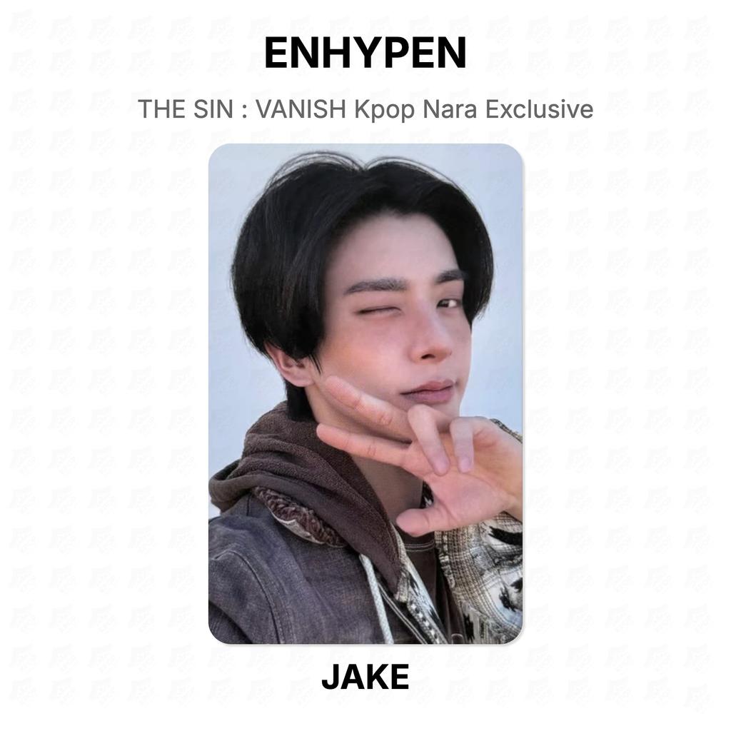 ENHYPEN THE SIN : VANISH Kpop Nara Exclusive Official Photocard