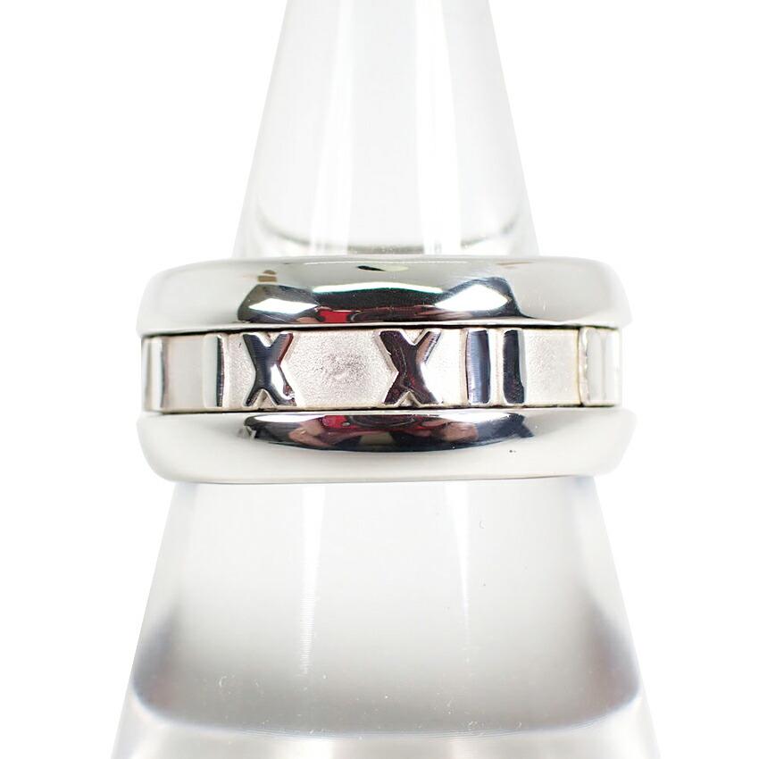 

[Used] TIFFANY/Tiffany 925 Atlas Wide Ring Size 14.5 [g355-36]