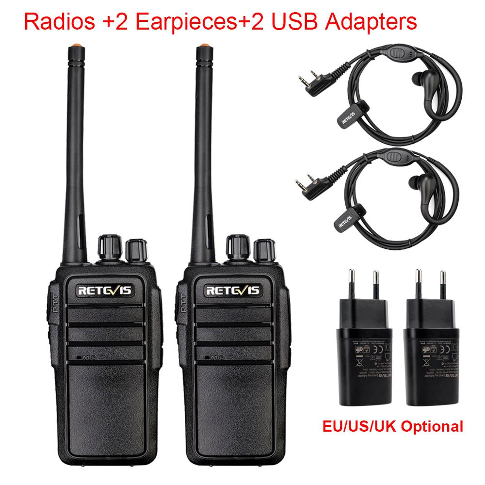 

Rt21v VHF Walkie Talkie 2 Вт Дальний радиус действия без лицензии VHF Радио Murs 5-канальное USB-зарядное устройство Двухстороннее радио для уличной сигнализации Vox Radios and two ACC