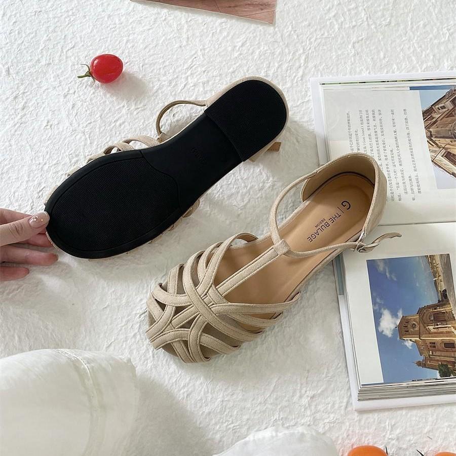 New Foreign Trade Fashion Xiaoxiangfeng Handmade Shoes Are Super Good-looking and Versatile Ins Original Lightweight and Breathable Fashion Sandals