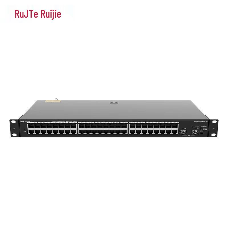 Ruijie 48-Port Gigabit Unmanaged Switch RG-NBS1850GC V2
