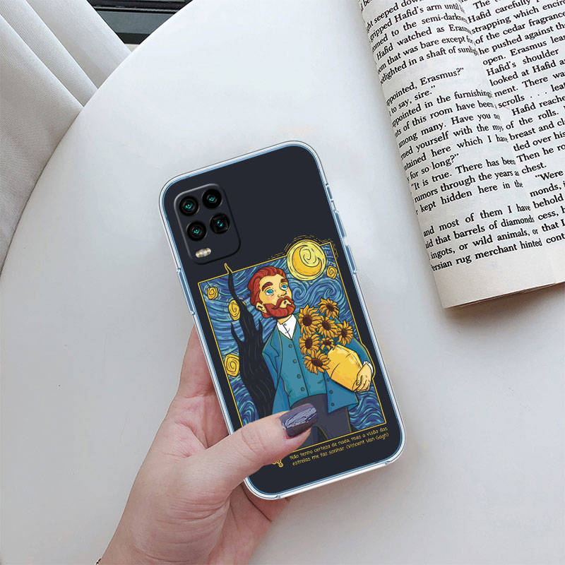 IR27 Starry Night Van Gogh Case for Motorola E22S E7 G6 G7 G8 G9 Plus Power Play G10 G20 G04 E30 E40 E22 E20 E13 E15 G22 G23 G05 G75 G35 G55