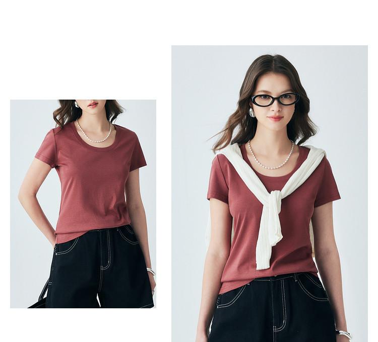 Women's Mulberry Silk T-shirt
