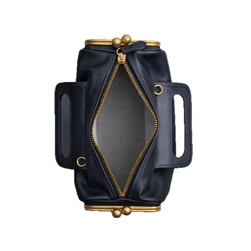 2026 New Fashion Designer Women's Two Clip Pillow Handbags Luxury High End Party Versatile Shoulder Bag Elegant TrendyTote Bag