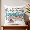 Cute Bbugcat anime Ccapoo cushion cover For Pillow Printing Sofa Decoration Home Car Room Coffee Shop Office Nordic Simplicity
