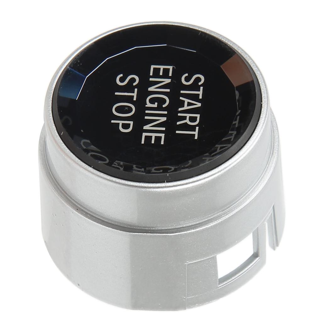 Car Engine Start Stop Switch Button Cover Scratch Resistant Nonfading Replacement for F Series X1 X2 X3 X4 X5 X6 X7