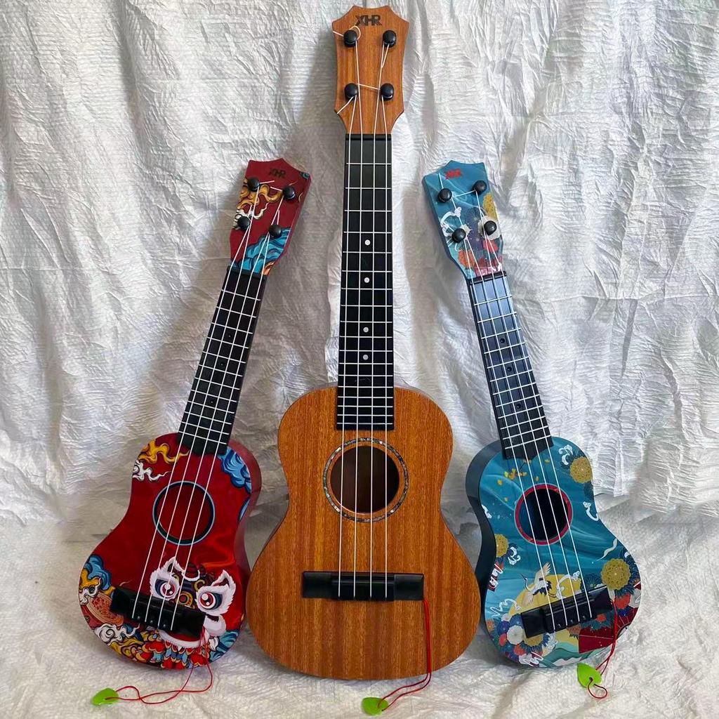 Children's Ukulele Toy: Playable Small Guitar for Boys and Girls, Musical Instrument, Piano-Inspired Design