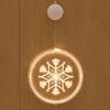 Hanging Fairy LEDs String Lights Curtain Lamp Constant Bright Modes with Bell Design IP44 Water