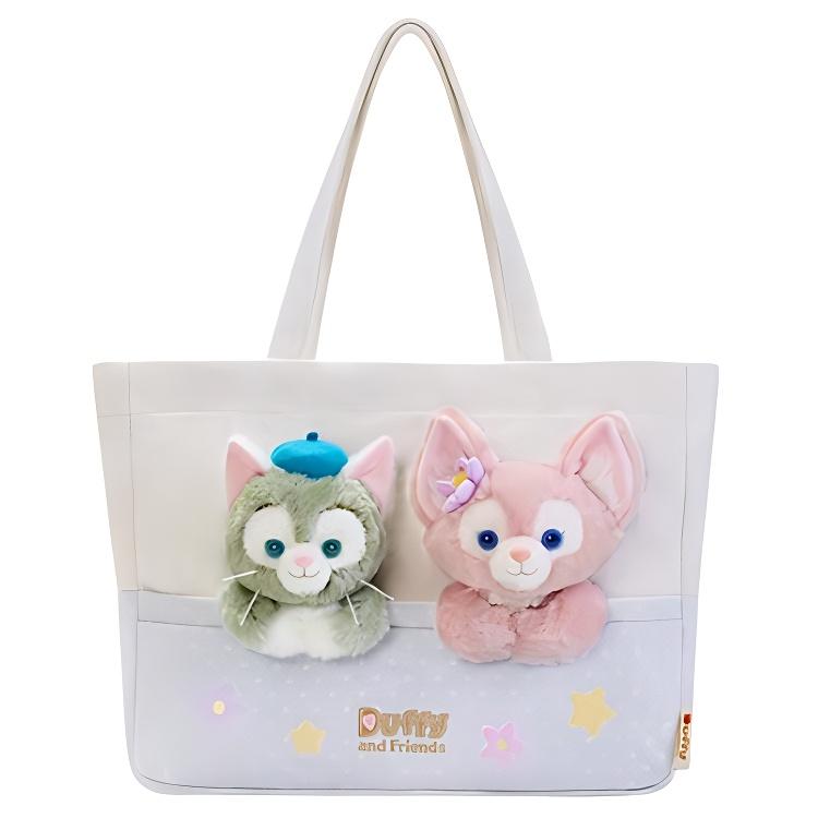 

New Disney PU Tote Bag, Shopping Bag, Handbag Women s White 400060469029 45.0*8.9*35.1CM