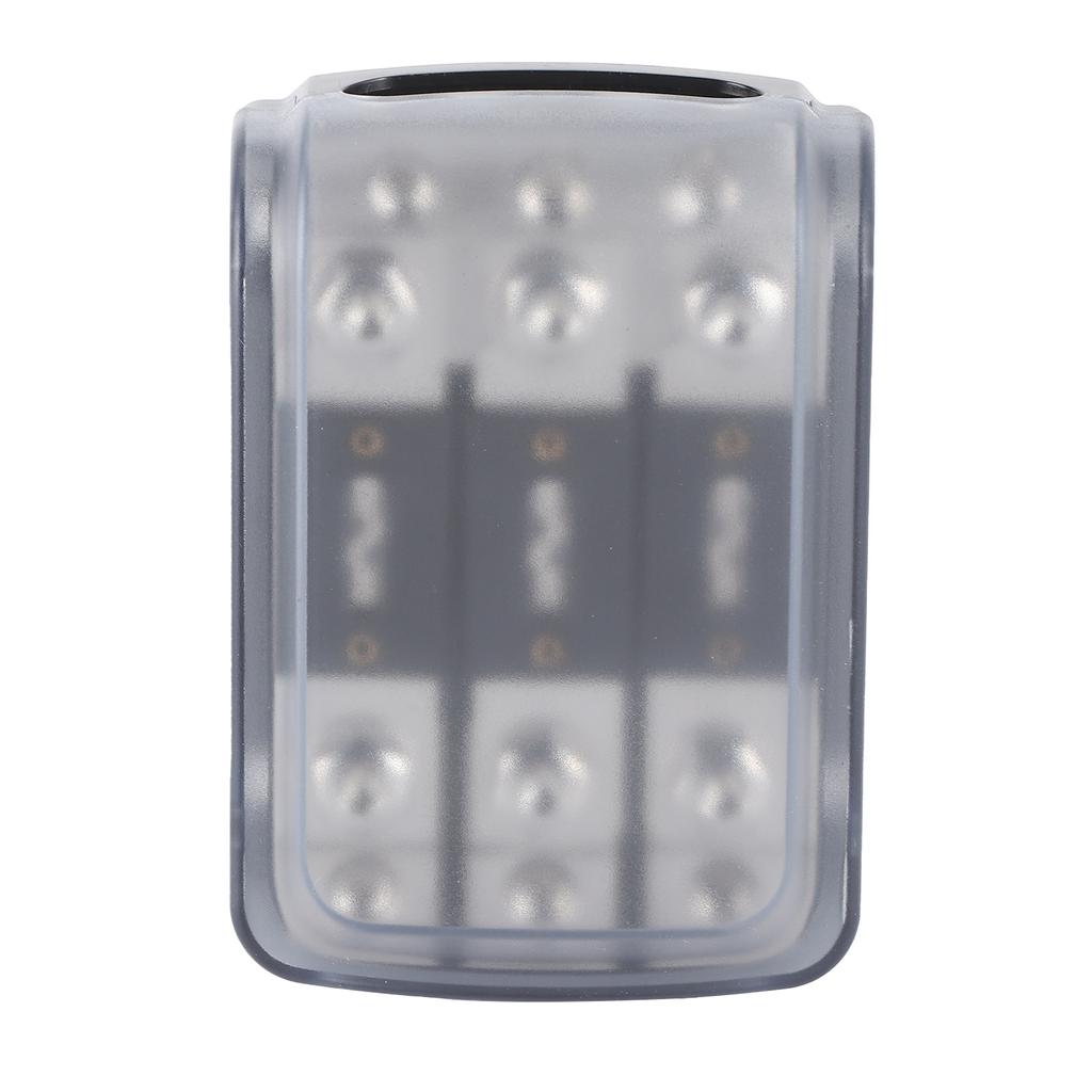 Fuse Holder Distribution Block 3 Ways Fuses Box 1 In‑3 Out 3 In‑3 Out for Car Yacht Audio