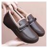 Damen Mode Winter Warm Rutschfest Wasserdicht Zum Hineinschlüpfen Lässig Baumwolle Stiefel