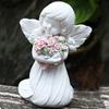 Creative Angel Figurine Cute Garden Miniature Sculpture Painted Little Angel Statue  New Year