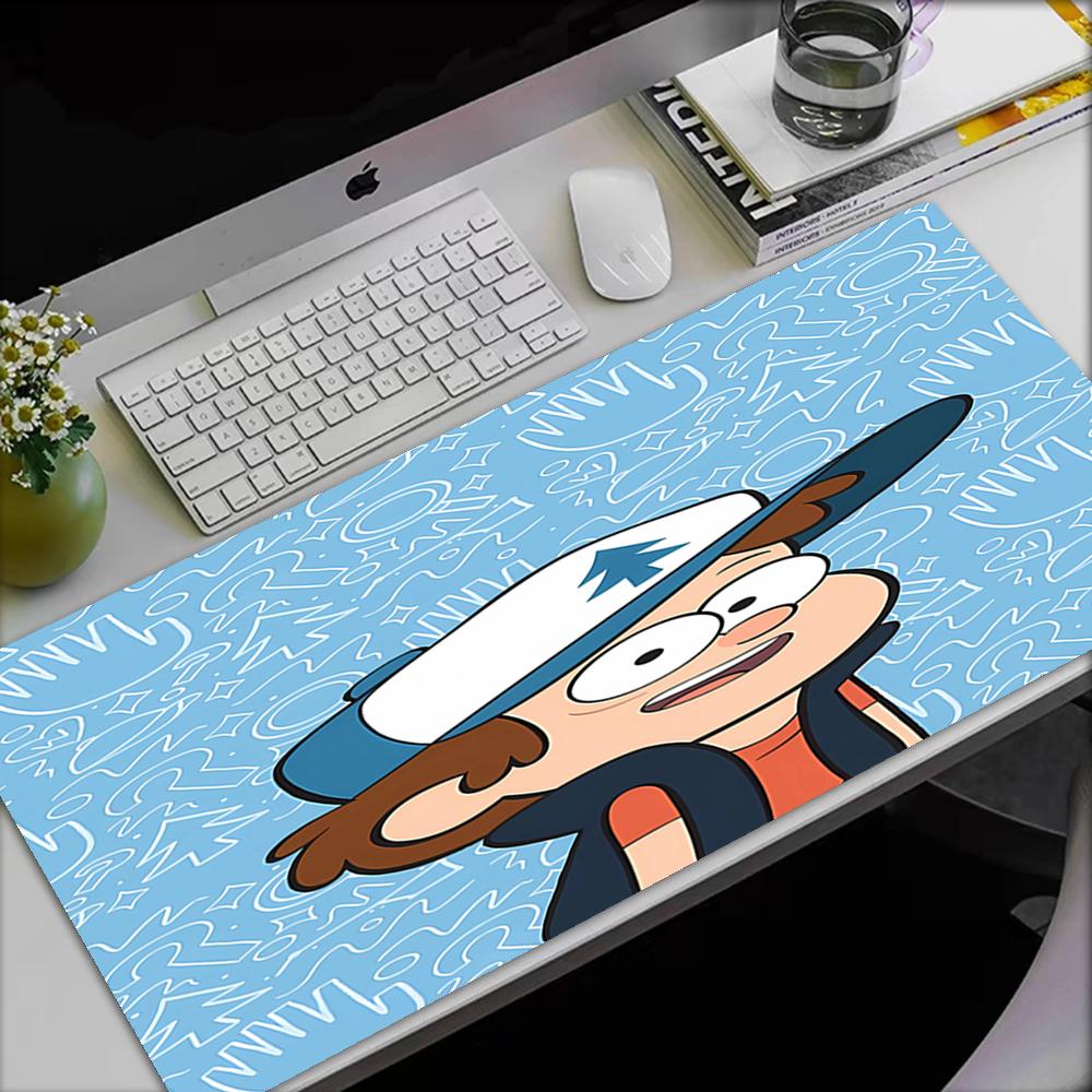 Gravity Falls Theme Mouse Pad, Non Slip Rubber Base, Multifunctional Office & Home Decor, Perfect for Workspace Personalization.