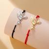 Exquisite Light Luxury Phoenix Pendant Bracelet Unique Design Fashion Jewelry Versatile Stylish Wristwear